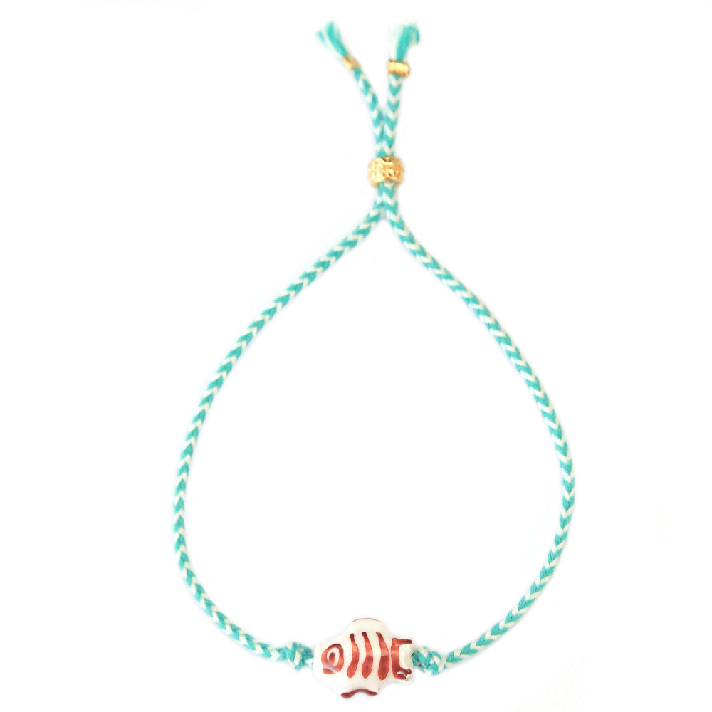 Armband tropical fish turquoise