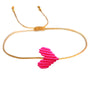 Bracelet gold heart