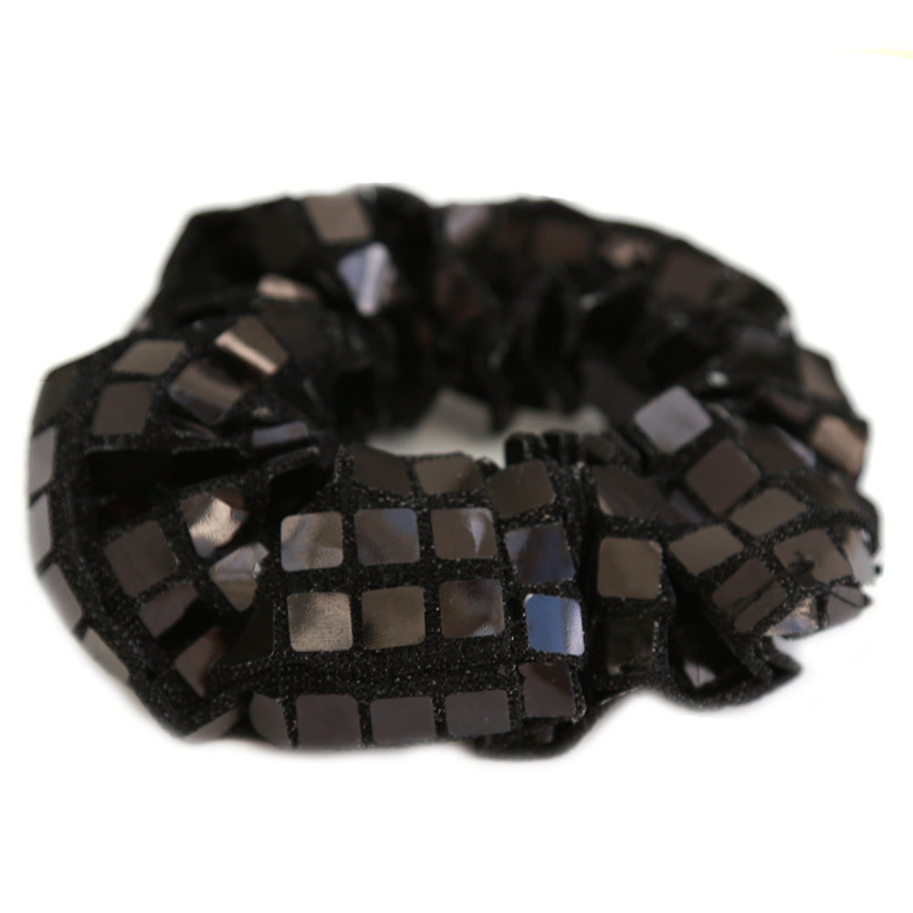 Scrunchie disco black