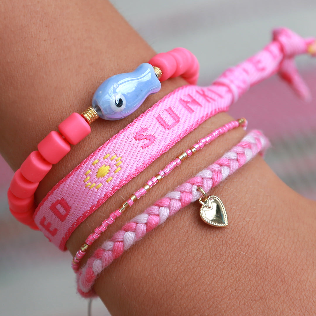 Bracelets set colorful fish