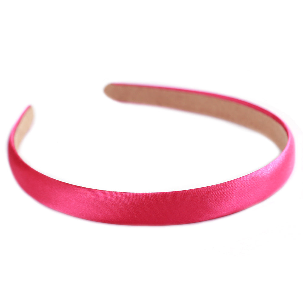 Haarband satin pink