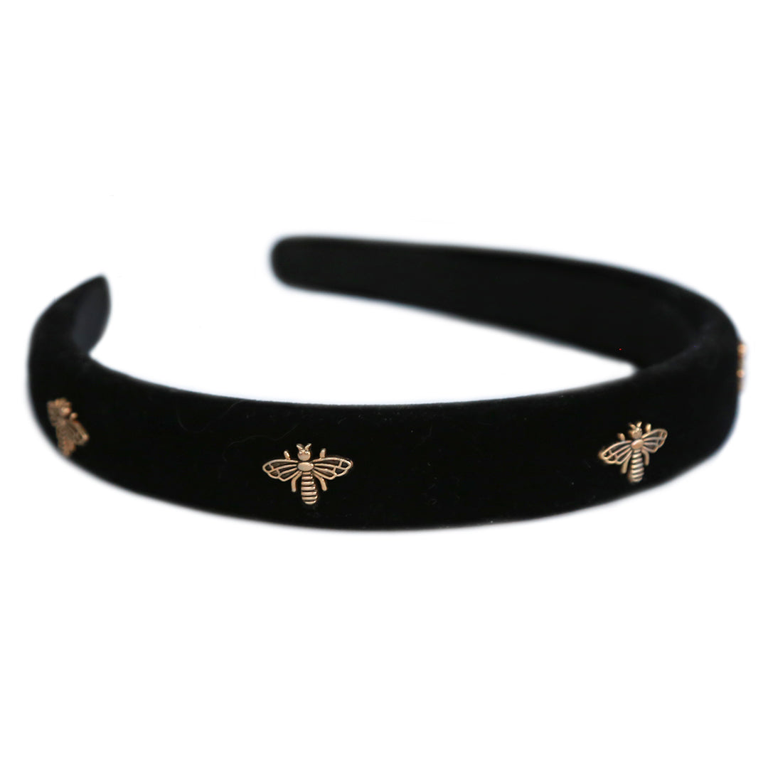 Headband velvet bee