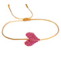 Bracelet pink heart