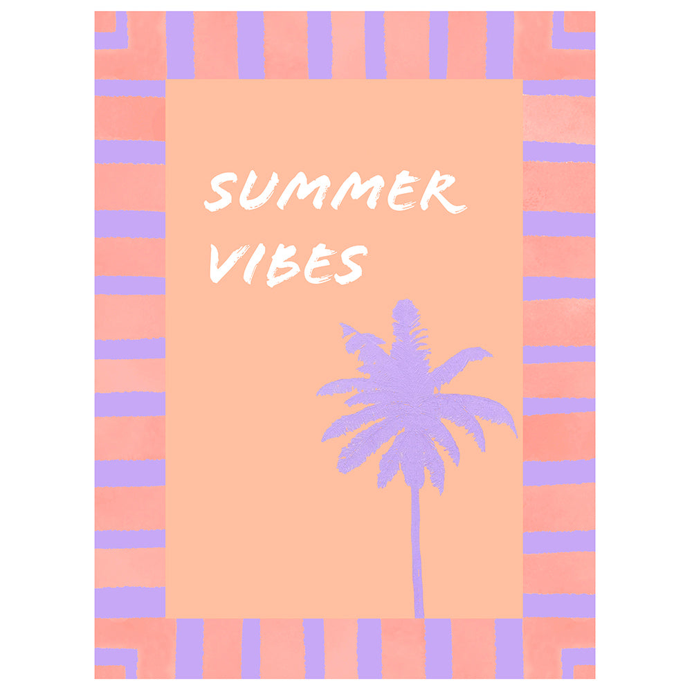 Card - Summer vibes palm