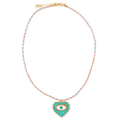 Ketting Santorini turquoise