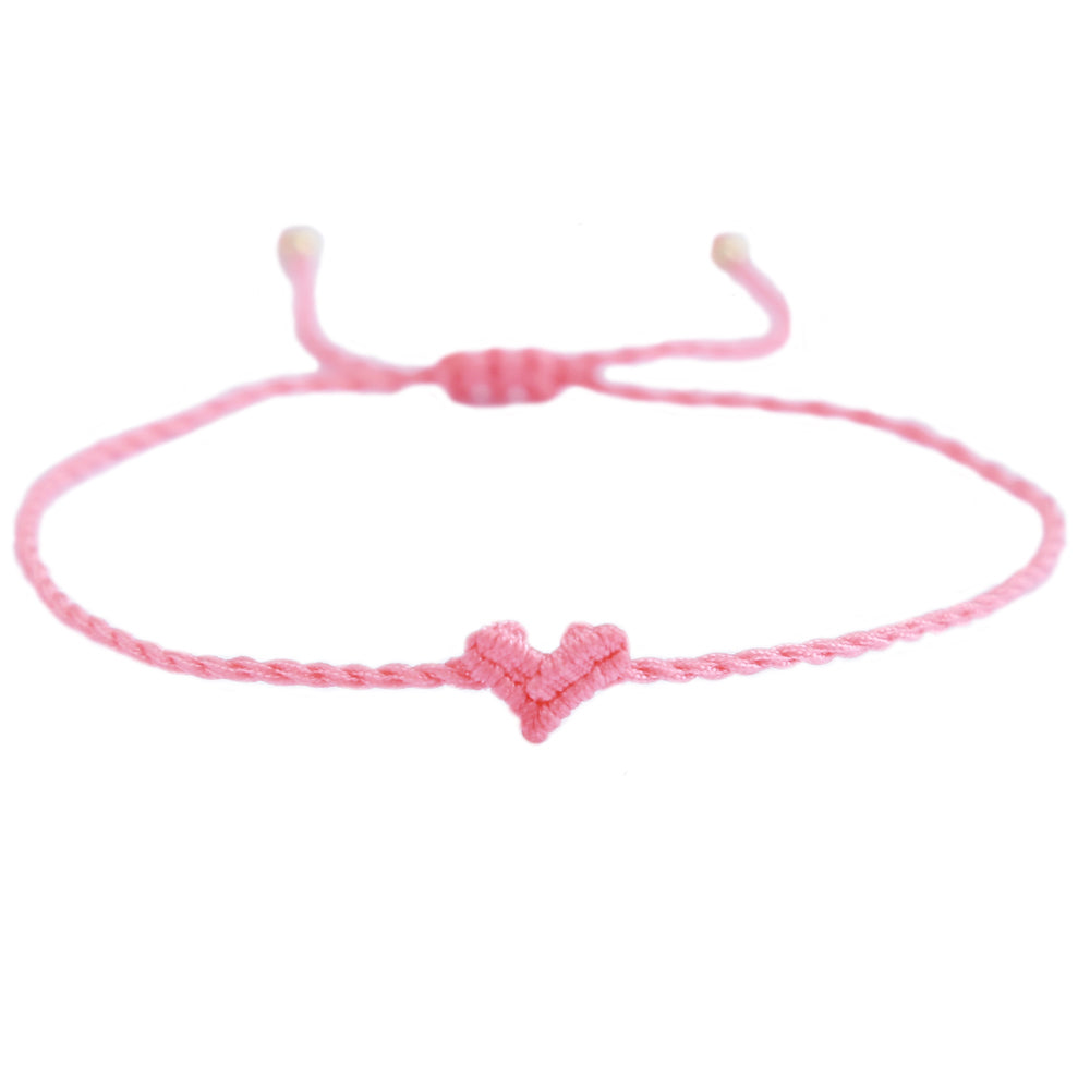 Love Ibiza heart bracelet rose