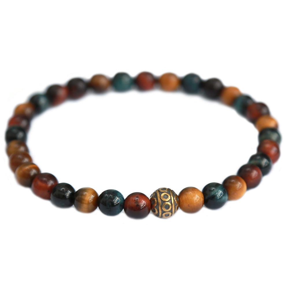 Bracelet tigereye stone pour homme