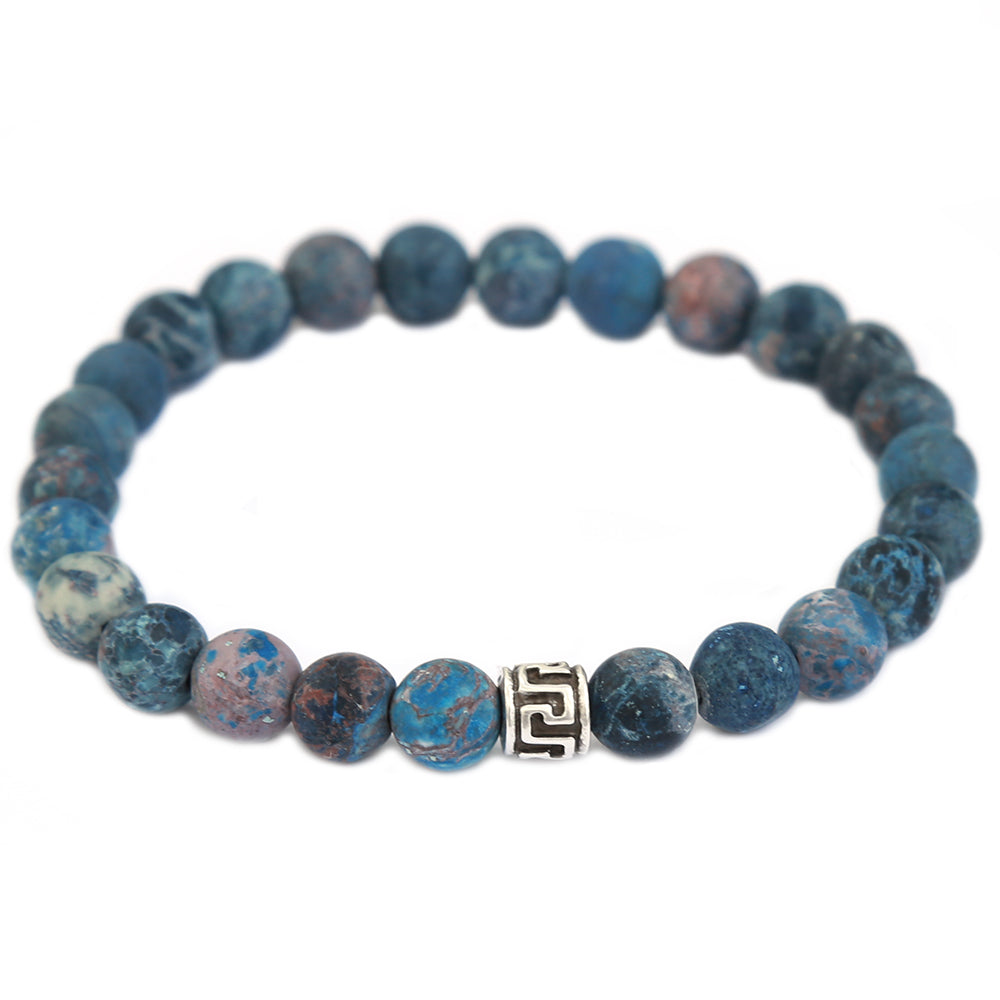 Bracelet  jasper stone for men