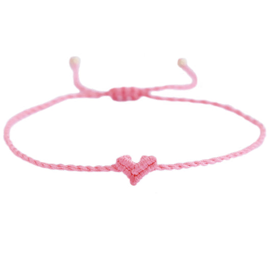 Love Ibiza heart bracelet rose