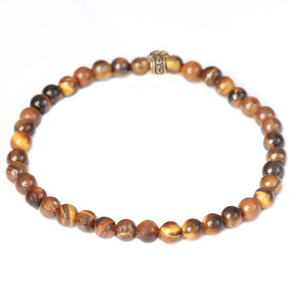 Bracelet nomade gemstone tigereye