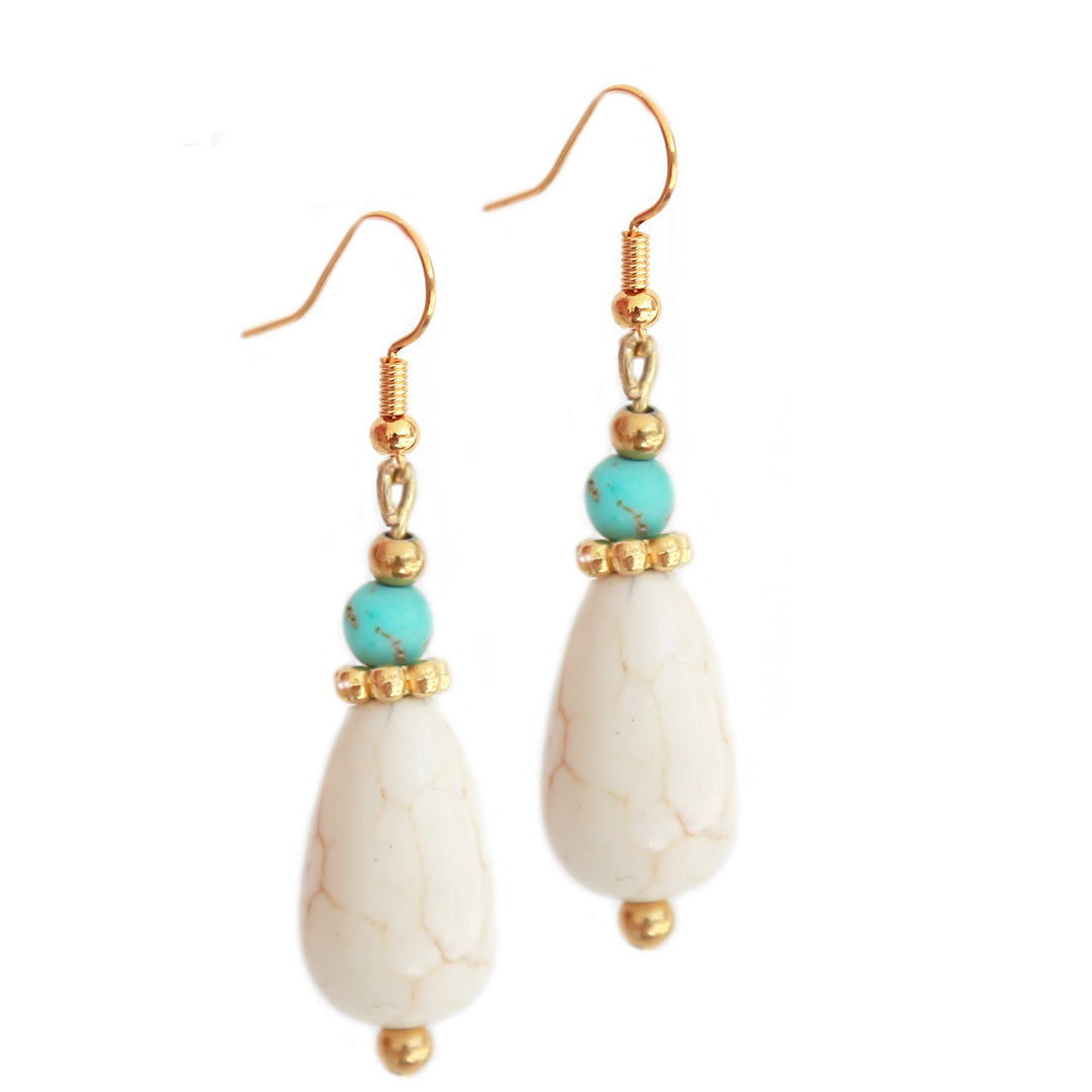 Boucles d'oreilles creme drops