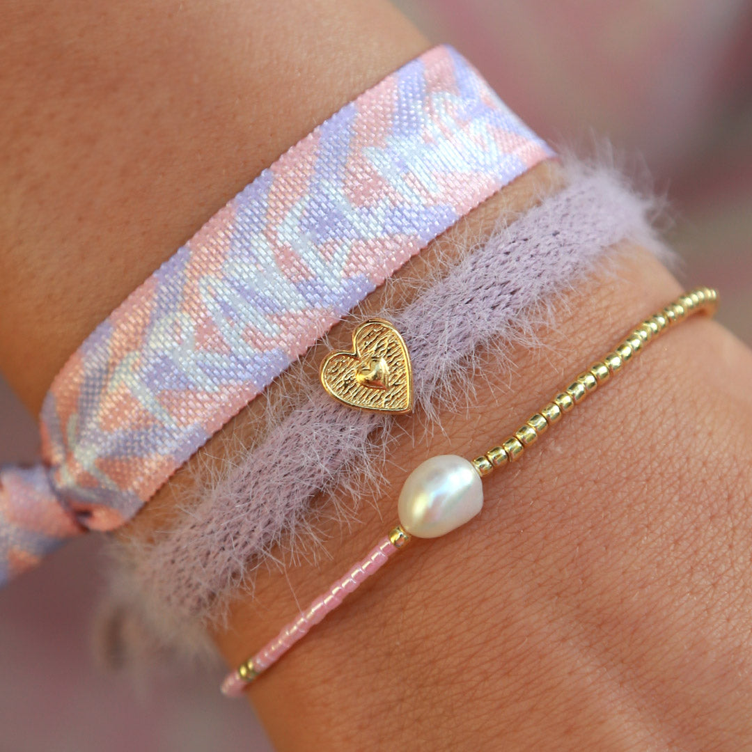 Armband Miyuki Perle rosa