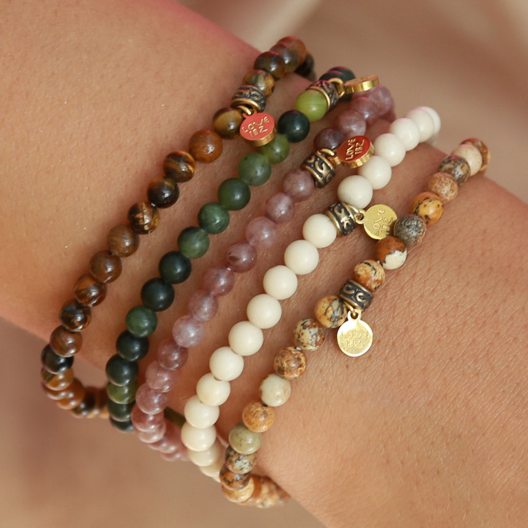 Armband nomade gemstone tigereye