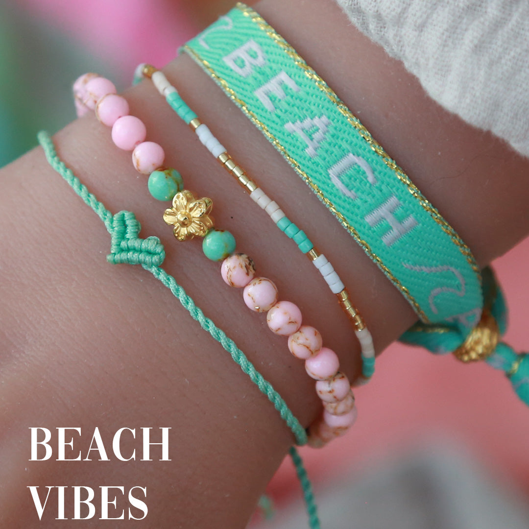 Gewebtes Strandarmband