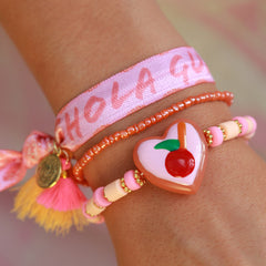 Bracelet pink cherry