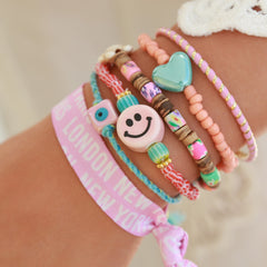 Armband Smiley-Stein