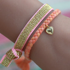 Bracelet Malaga peach