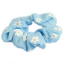 Scrunchie daisy purple