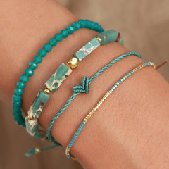 Bracelet my love sea green