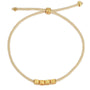 The love bracelet gold olive