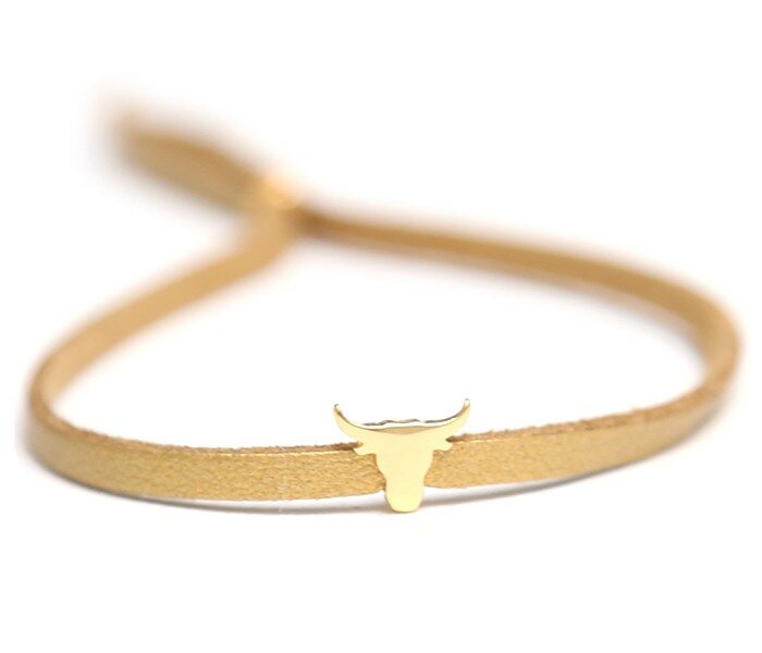 Gouden armbandje buffalo