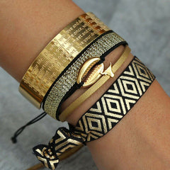 Bracelet en or buffalo