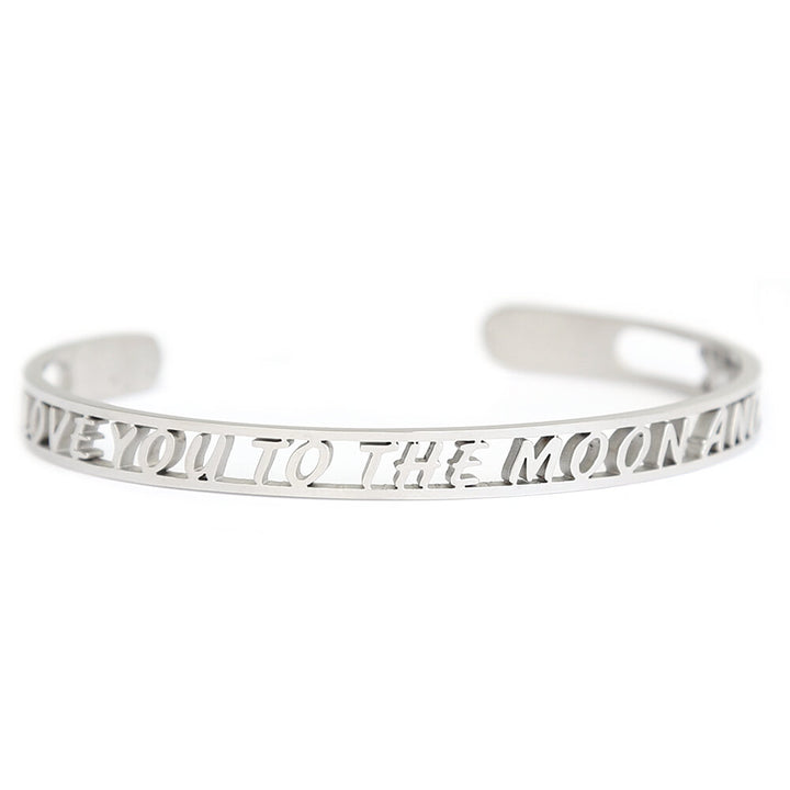 I love you to the moon and back Armband