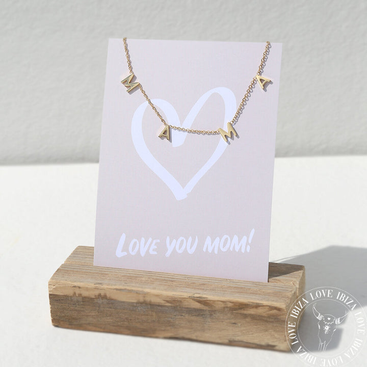 Collier MAMA argent