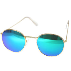 Lunettes de soleil pilot blue green