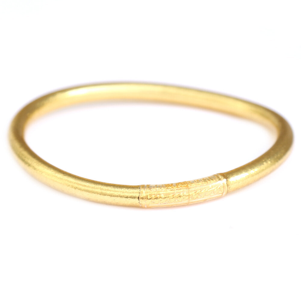 Bracelet buddhist good luck gold