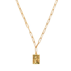 Gouden ketting angel