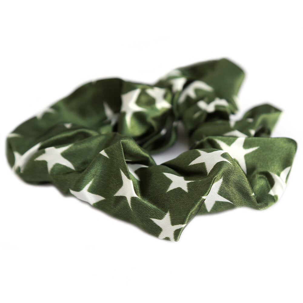 Scrunchie stars green