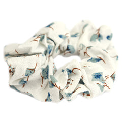 Scrunchie spring white