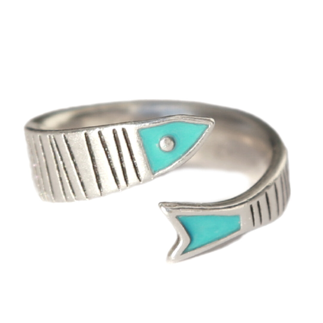 Ring Sardine Silber