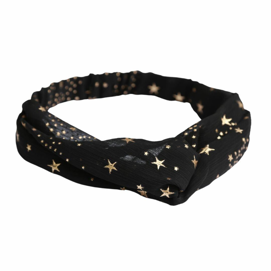 Bandeau stars black