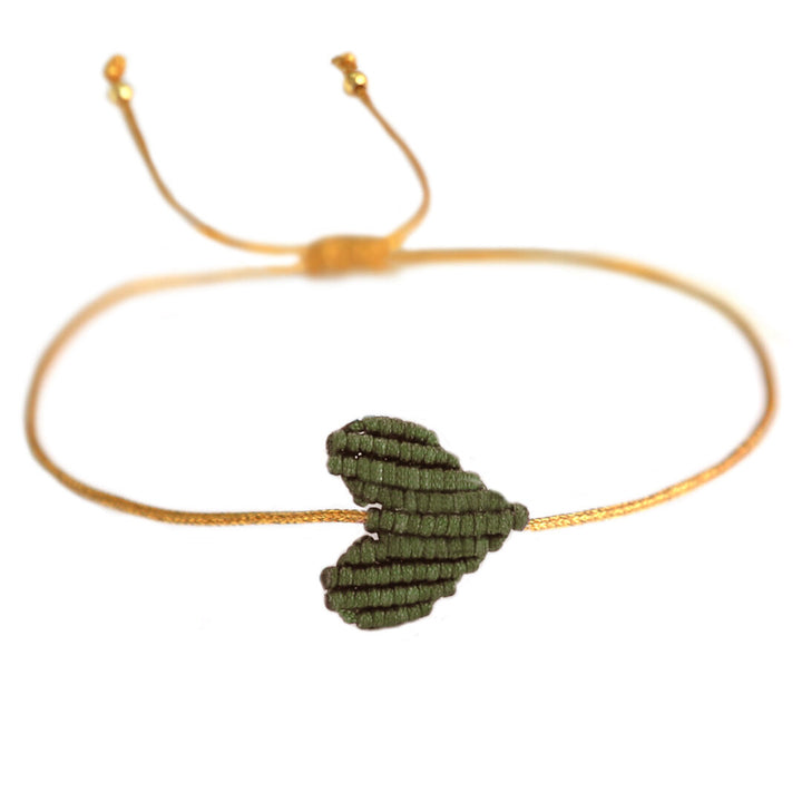 Bracelet olive heart