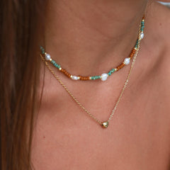 Collier perle d'automne