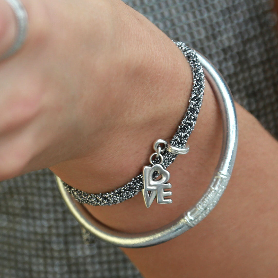 Bracelet party silver love