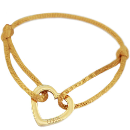 Armband sweet love goud