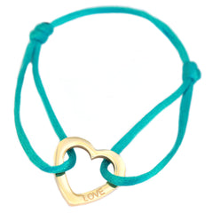 Armband sweet love blauw