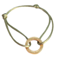 Bracelet circle love olive