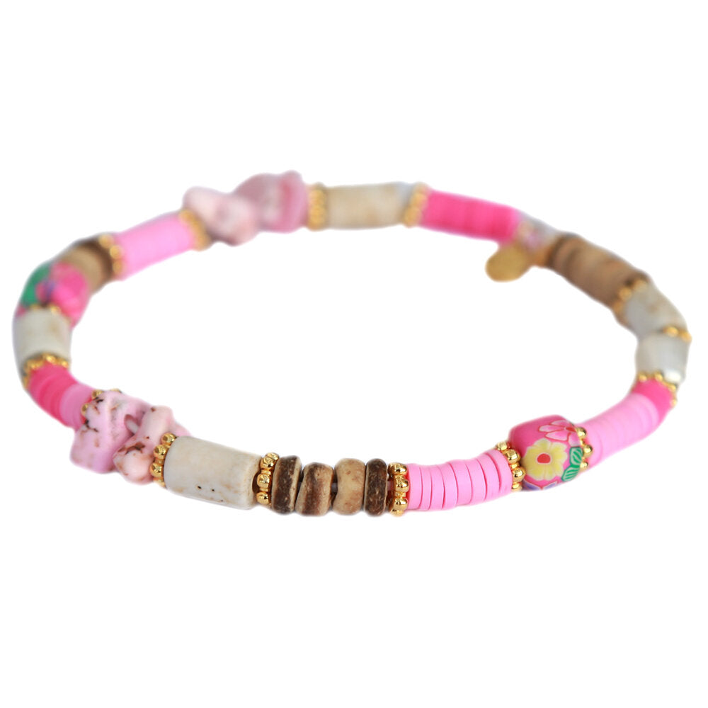 Bracelet Tropical pink