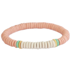 Armband Maiao gold peach