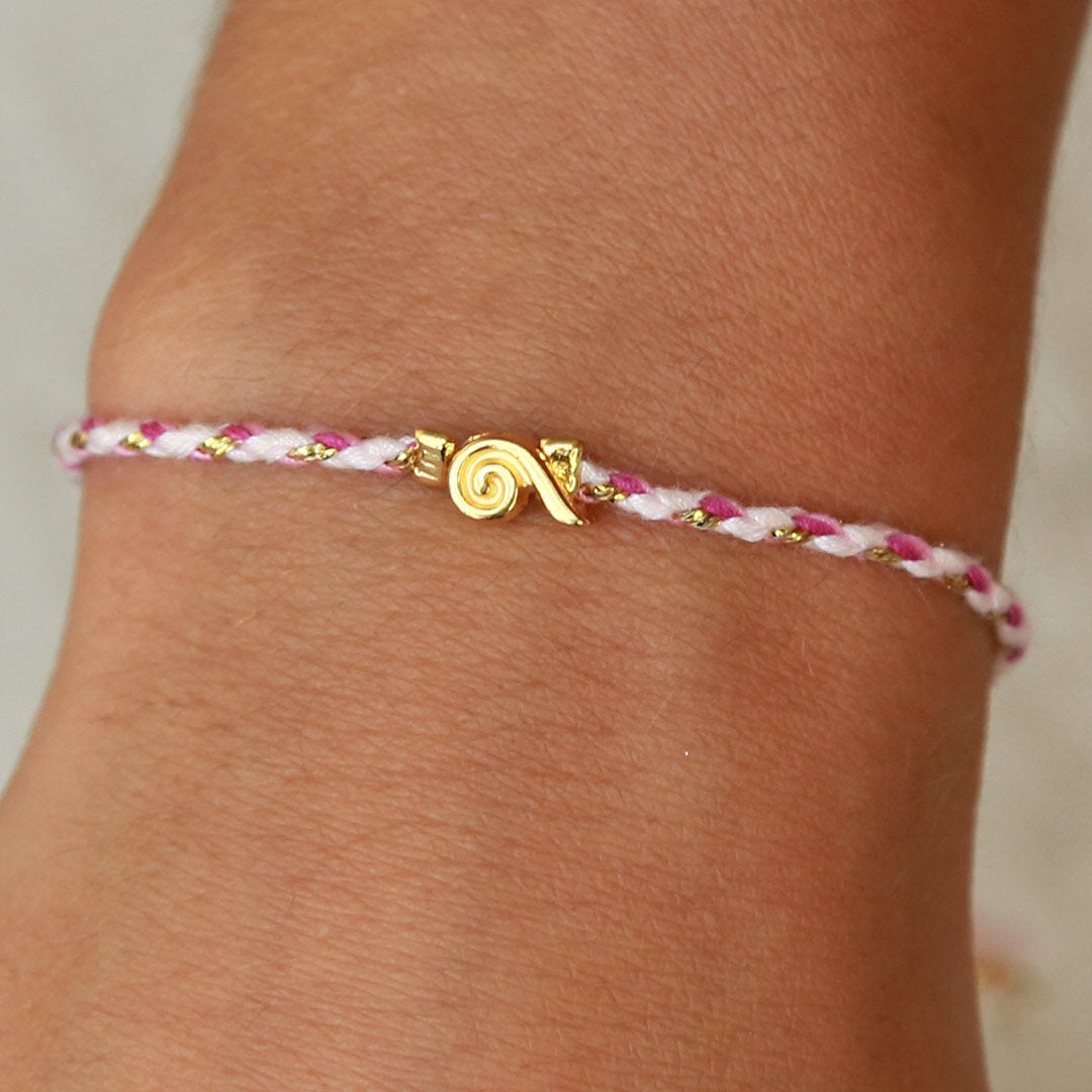 Bracelet wavy white