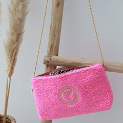 Teddy crossbody bag pink