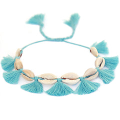 Anklet Nomad sky blue