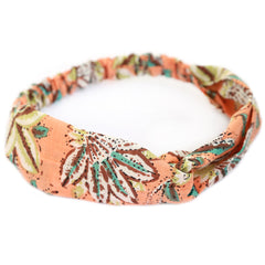 Hairband ibiza style orange