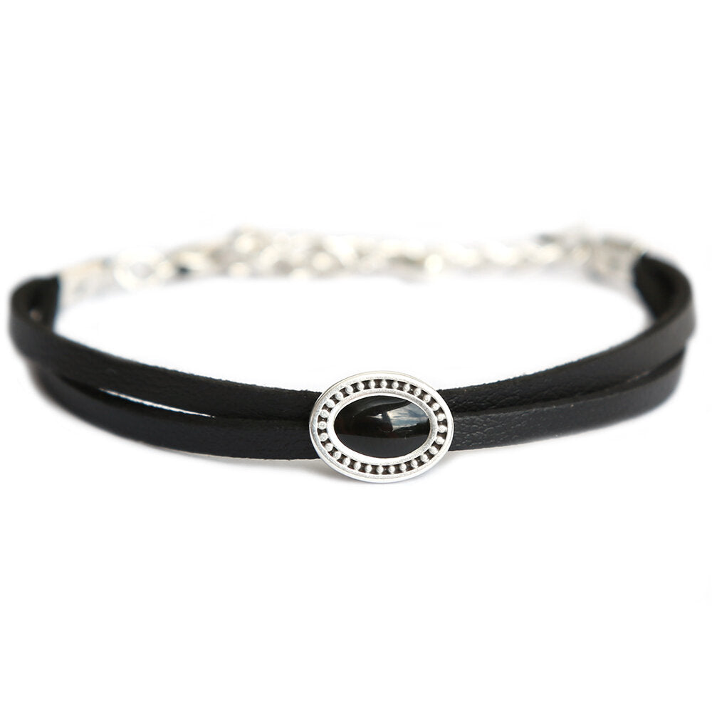 Bracelet estilo black silver