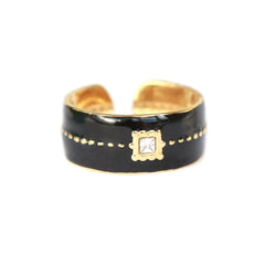 Ring Castello black gold