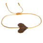 Bracelet gold heart